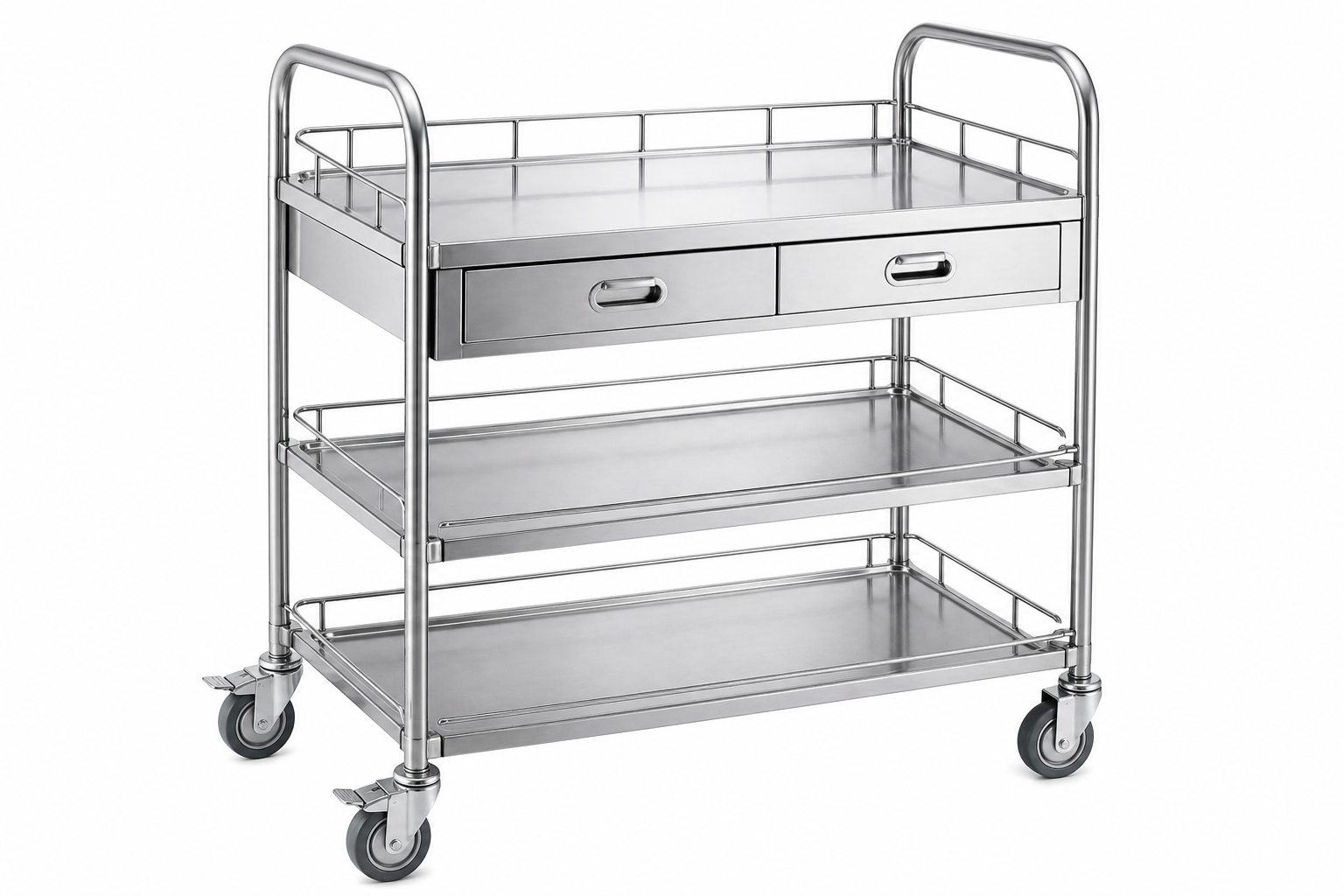 Stainless Steel Instrument Trolley